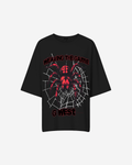 G West Womens Weaving The Game Oversized Tee