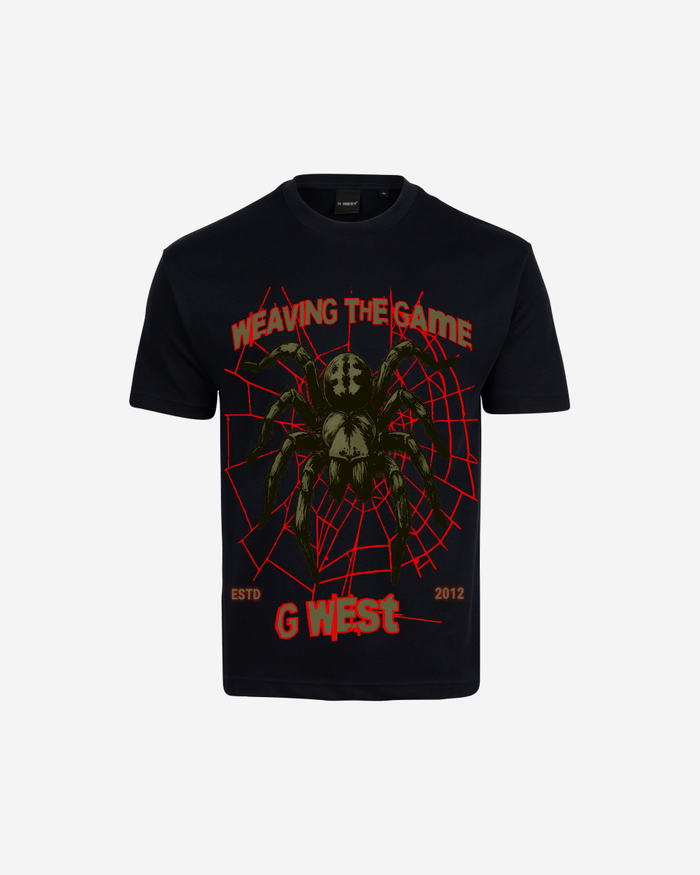 G West Weaving The Game Oversized T-Shirt Mens