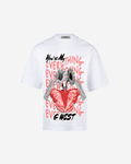 G WEST WINGS N BLOOMS OVERSIZED T-Shirt Mens