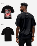 G WEST WINGS N BLOOMS OVERSIZED T-Shirt Mens