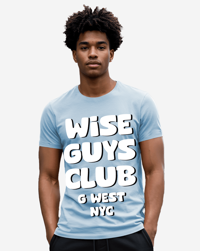 G West Mens Wise Guys Club Tee