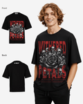 G WEST WITHERED PETALS OVERSIZED T-Shirt Mens