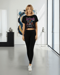 G West Womens Raised On 90S Era Crop Tee