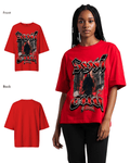 G West Womens Ghost City Oversized Tee