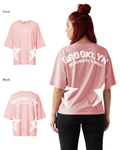 G West Womens Oversized Brooklyn Arch Logo Tee