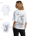 G West Womens Oversized Gratitude Reaper Tee