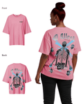 G West Womens Oversized Skull Tee