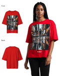 G West Womens Reflection Oversized Tee