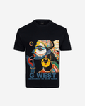 G West Mens Work Of Art Oversized Tee
