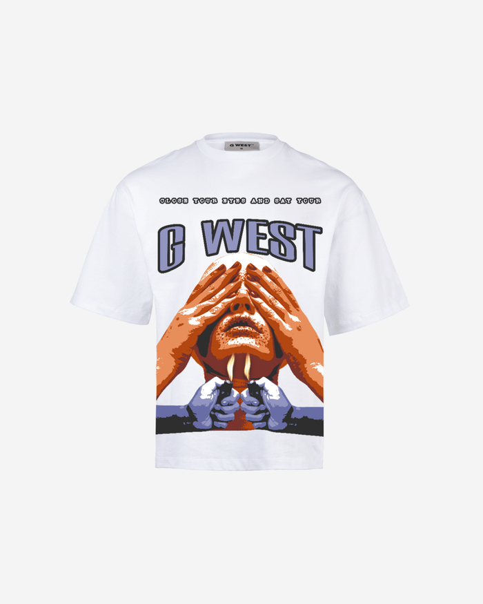 G West Candlelit Secret Oversized T-Shirt Mens