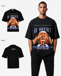 G West Candlelit Secret Oversized T-Shirt Mens