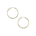 Anne Klein Gold-Tone Large Hoop Earrings