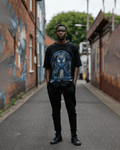 G West Gate To Doom Men's Oversized T-Shirt