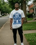 G West Gate To Doom Men's Oversized T-Shirt