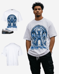 G West Gate To Doom Men's Oversized T-Shirt