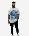 G West Gate To Doom Men's Oversized T-Shirt