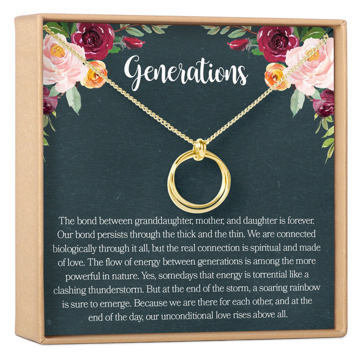 Generations Necklace, Multiple Styles