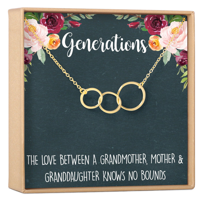 Generations Necklace, Multiple Styles