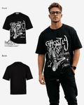 G West Ghostly Grooves Oversized T-Shirt Mens