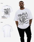 G West Ghostly Grooves Oversized T-Shirt Mens
