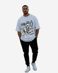 G West Ghostly Grooves Oversized T-Shirt Mens