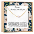 Gift for Adoptive Mom Pearl Necklace