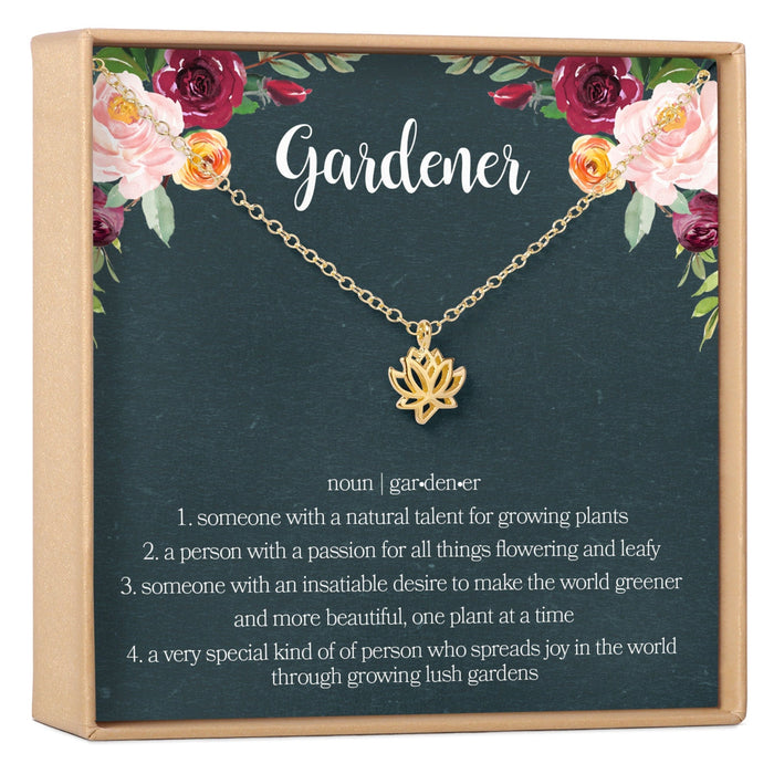 Gift for Gardener Necklace