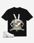 G West Gilded Illusion Oversized T-Shirt Mens