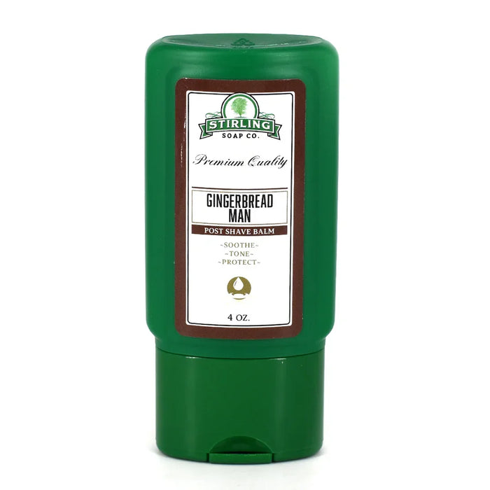 Stirling Soap Co. Gingerbread Man Post Shave Balm 4 Oz