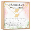 Godmother-Goddaughter Elephant Necklace Set