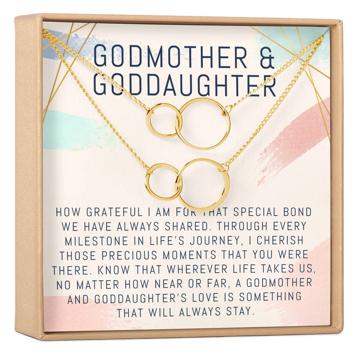 Godmother-Goddaughter Necklace, Multiple Styles Jewelry