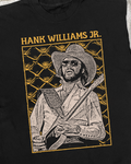 Hank Jr. Cut-Off Vintage Black Shirt