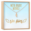 Graduation Wing Necklace