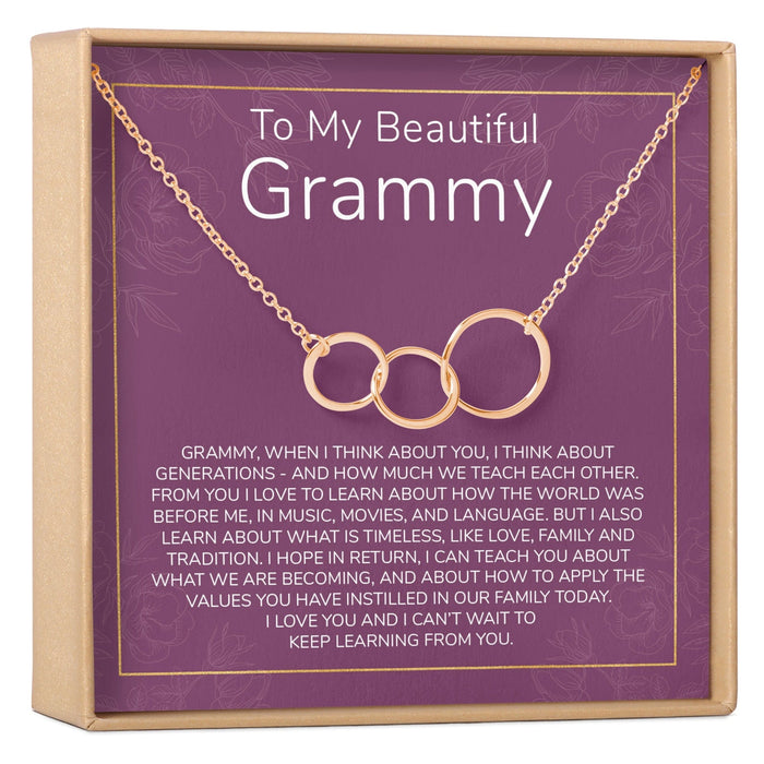 Grandmother Necklace, Multiple Styles