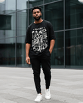 G West Grateful & Clues Chased Oversized T-Shirt Mens