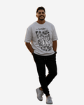 G West Grateful & Clues Chased Oversized T-Shirt Mens