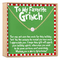 Grinch Christmas Pearl Necklace
