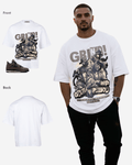 G West Grind With Passion Oversized T-Shirt Mens