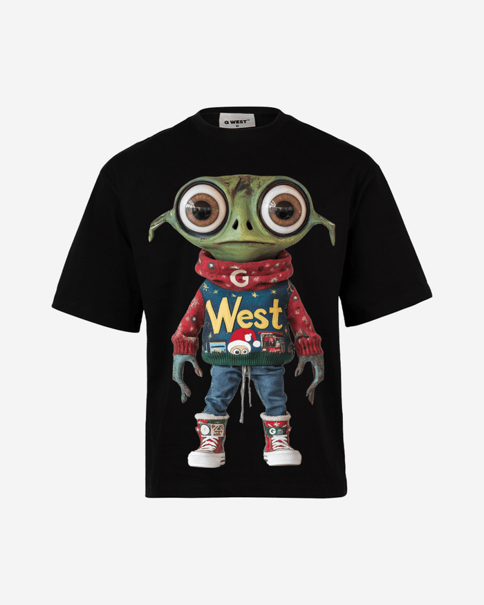 G West Grumpy Claus Oversized T-Shirt Mens