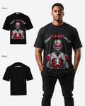 G WEST red eyed rage OVERSIZED T-Shirt Mens