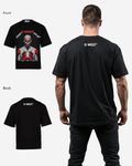 G WEST red eyed rage OVERSIZED T-Shirt Mens