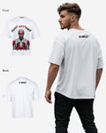 G WEST red eyed rage OVERSIZED T-Shirt Mens