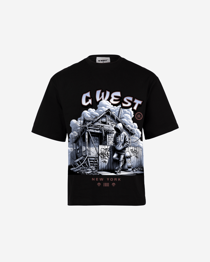 G WEST WANDERING SPIRIT OVERSIZED T-Shirt Mens