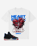 G West Heart Break Club Oversized T-Shirt Mens