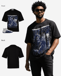 G West Hellish Chords Oversized T-Shirt Mens