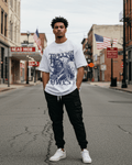 G West Hellish Chords Oversized T-Shirt Mens