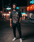 G West Hip Hop Music Oversized T-Shirt Mens