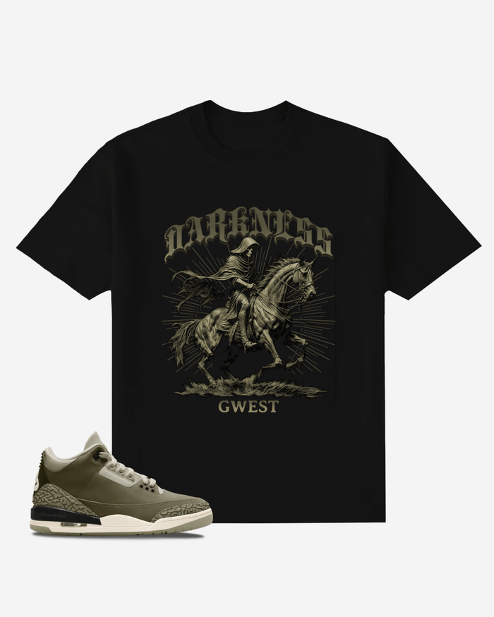 G West Horse Ghost Oversized T-Shirt Mens