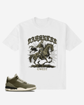 G West Horse Ghost Oversized T-Shirt Mens