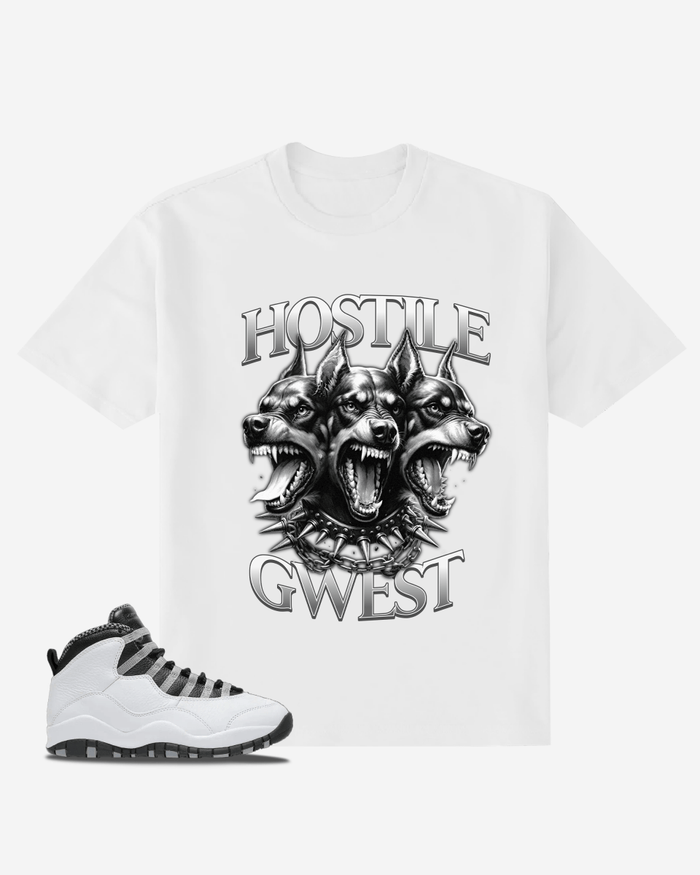 G West Hostile Oversized T-Shirt Mens